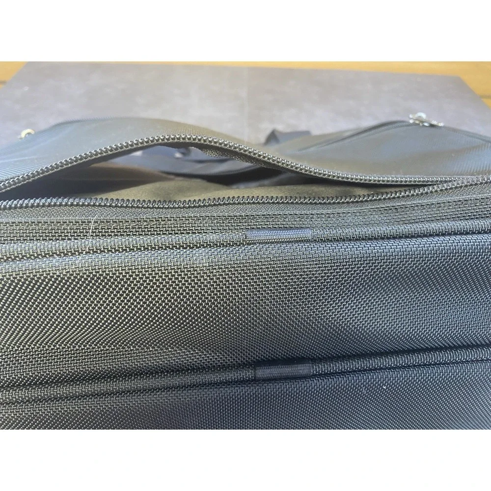 Tumi Ballistic Nylon Briefcase/Carry on with Split Travel Toiletry Kit-22154D4